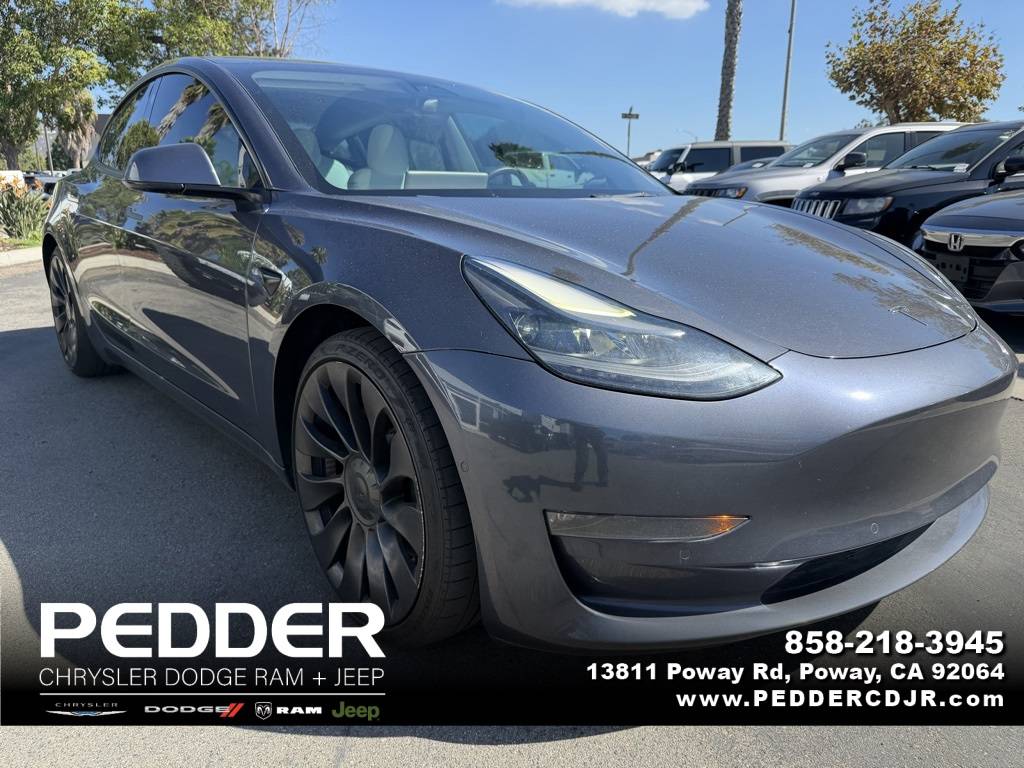 2021 Tesla Model 3 Performance — Sedan — 27,899 mi — Poway, CA