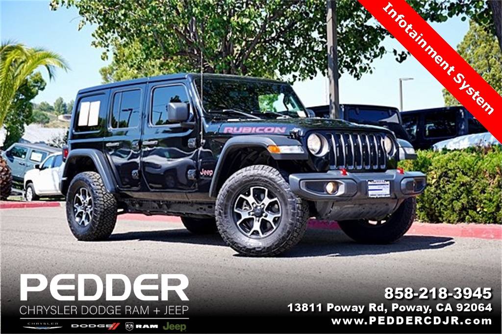 2018 Jeep Wrangler Rubicon — SUV — 52,671 mi — Poway, CA