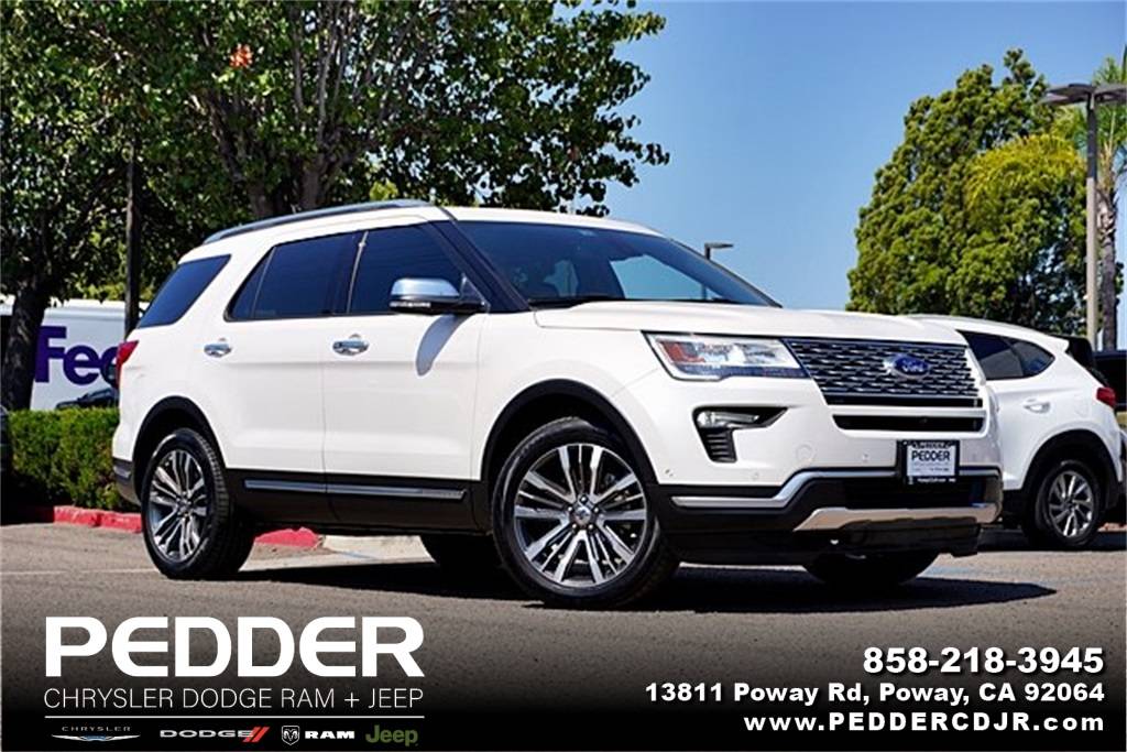 2019 Ford Explorer Platinum — SUV — 63,331 mi — Poway, CA