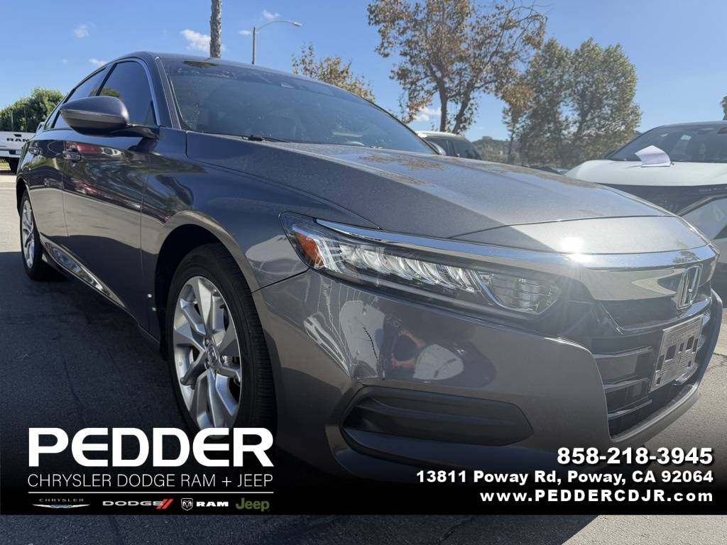 2019 Honda Accord LX — Sedan — 74,715 mi — Poway, CA