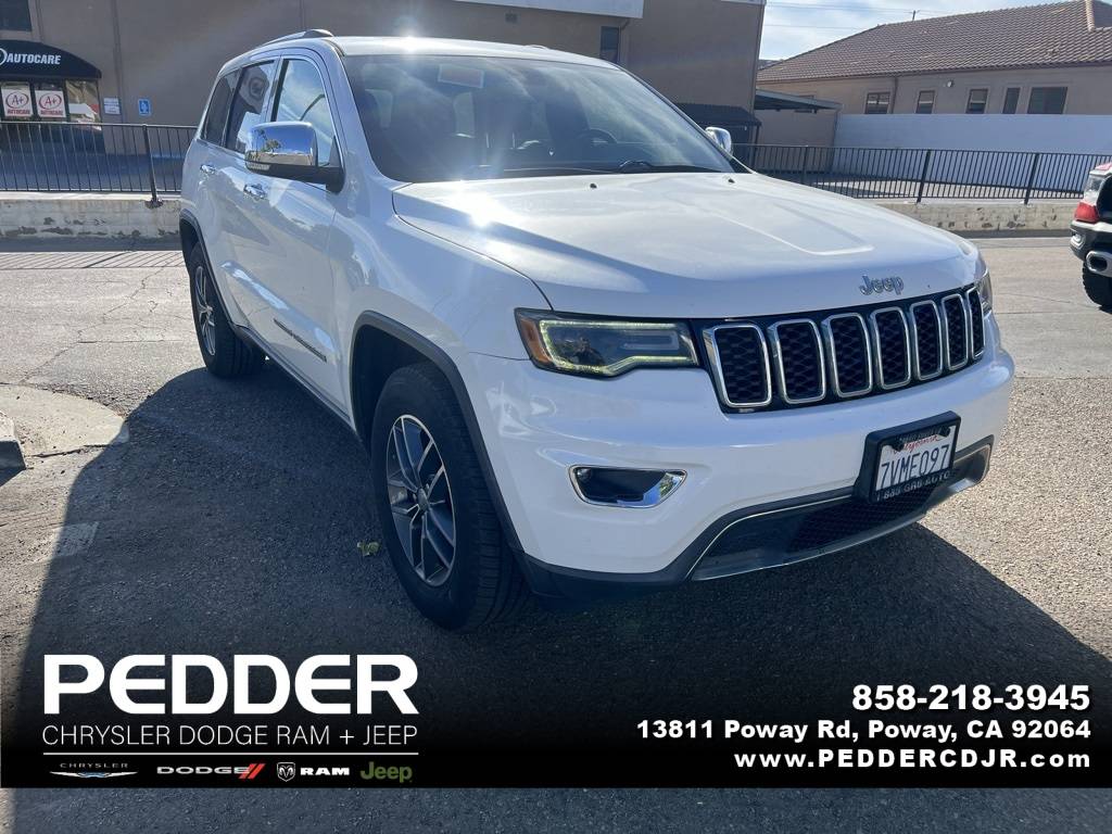 2017 Jeep Grand Cherokee Limited — SUV — 105,826 mi — Poway, CA