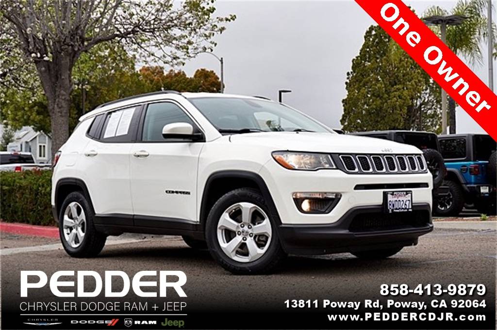 2021 Jeep Compass Latitude — SUV — 64,925 mi — Poway, CA