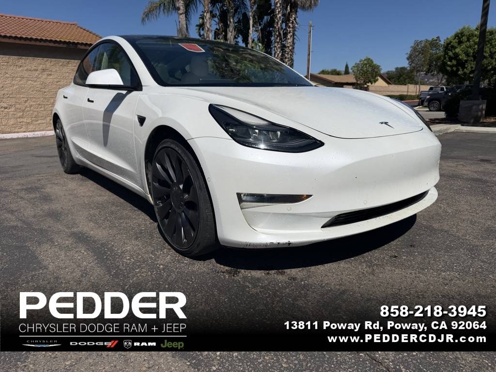 2022 Tesla Model 3 Performance — Sedan — 57,034 mi — Poway, CA