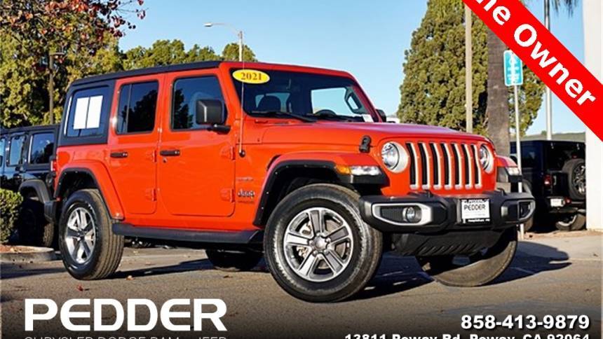 2021 Jeep Wrangler Sahara High Altitude — SUV — 31,593 mi — Poway, CA