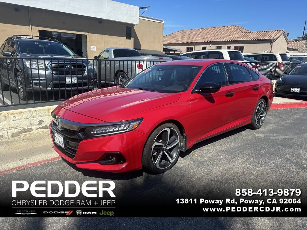 2022 Honda Accord Sport — Sedan — 40,105 mi — Poway, CA