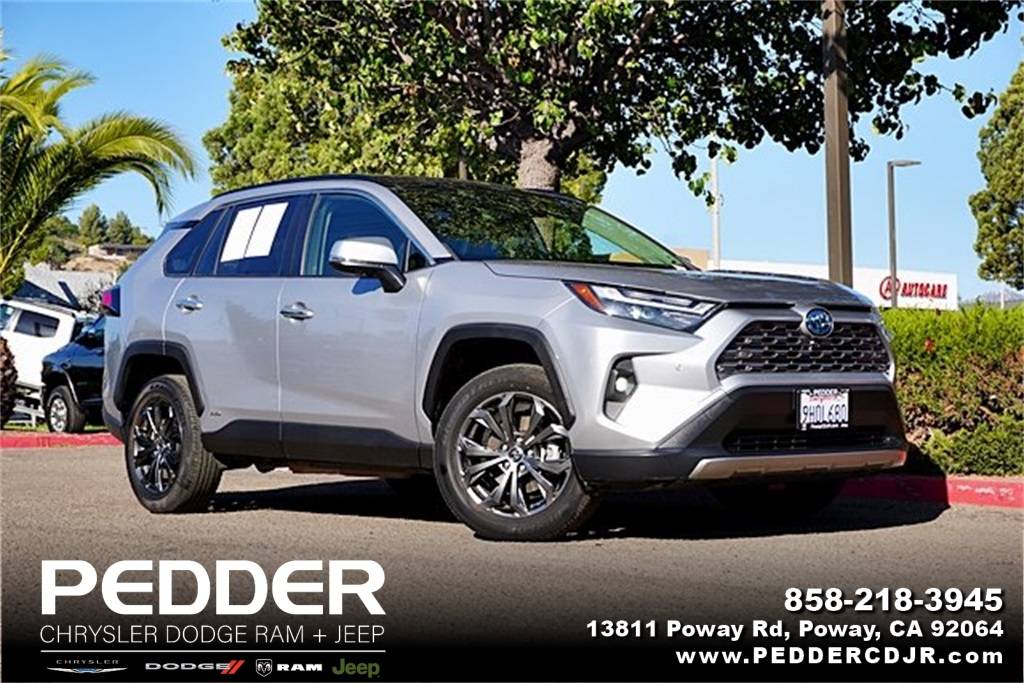 2023 Toyota RAV4 Hybrid Limited — SUV — 14,491 mi — Poway, CA