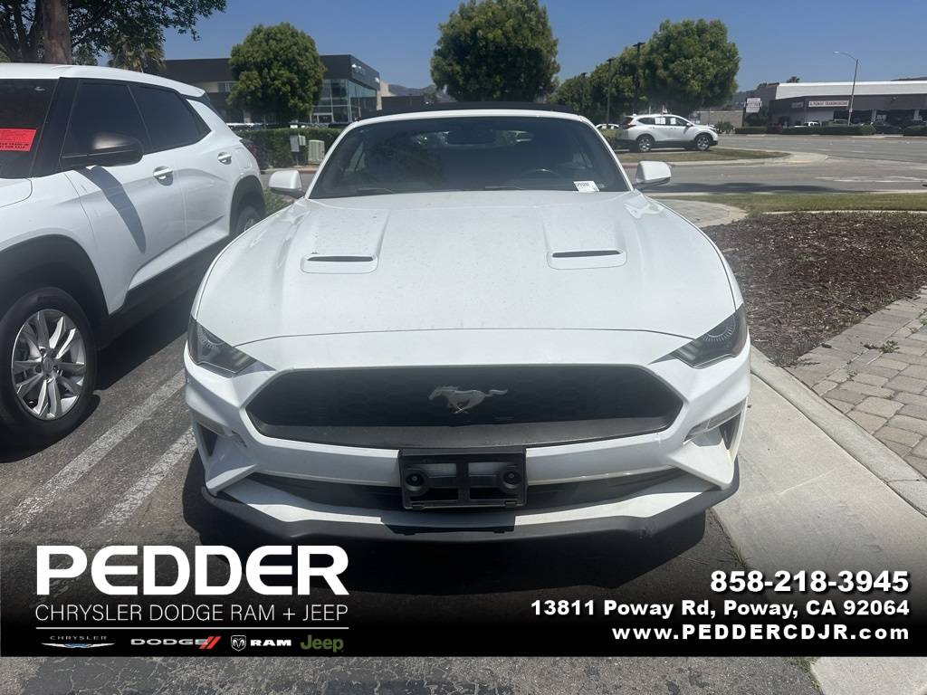 2019 Ford Mustang EcoBoost Premium — Convertible — 41,227 mi — Poway, CA