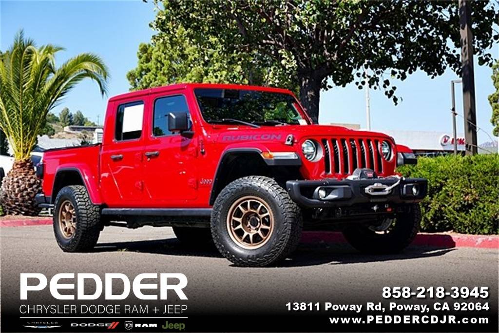 2020 Jeep Gladiator Rubicon — Pickup Truck — 11,496 mi — Poway, CA