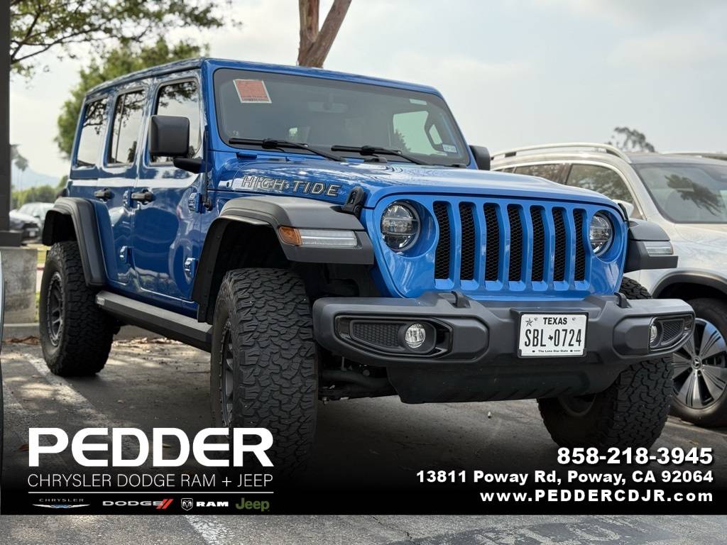2022 Jeep Wrangler High Tide — SUV — 36,913 mi — Poway, CA