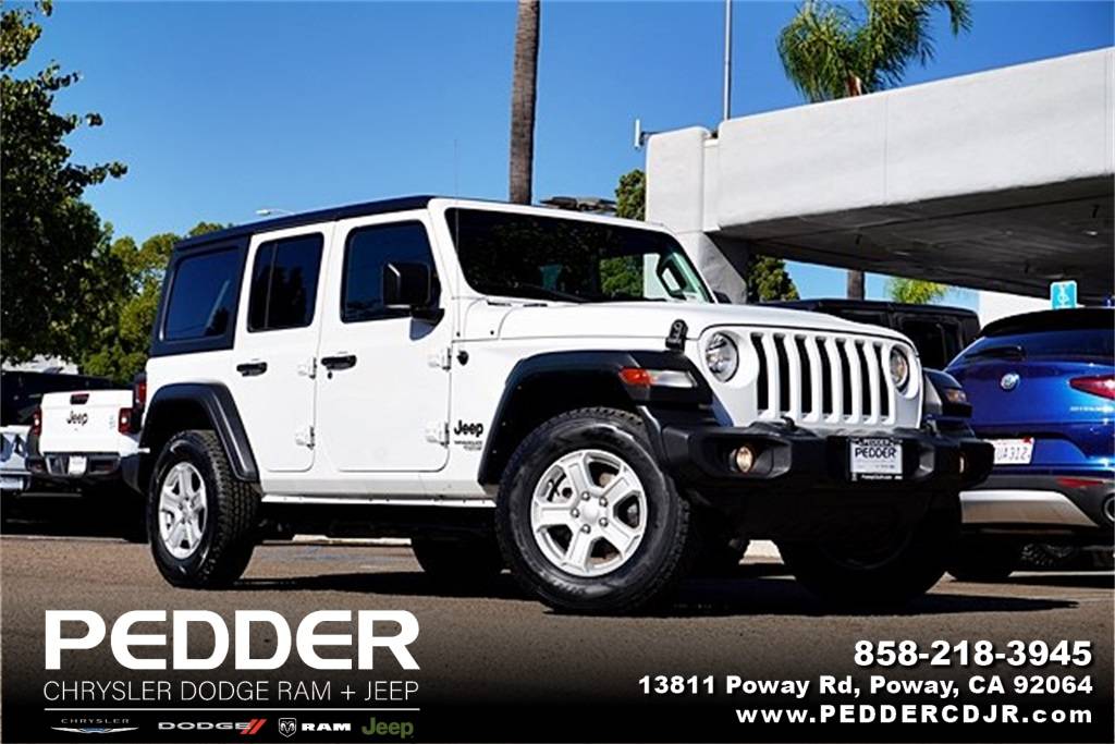 2021 Jeep Wrangler Sport S — SUV — 41,952 mi — Poway, CA