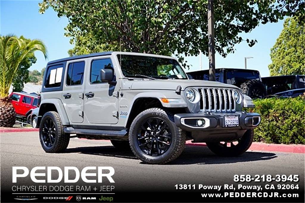 2021 Jeep Wrangler Sahara 4xe — SUV — 30,379 mi — Poway, CA