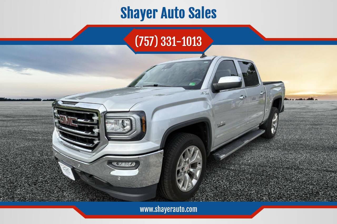 2018 GMC Sierra 1500 SLT — Pickup Truck — 74,084 mi — Cape charles, VA