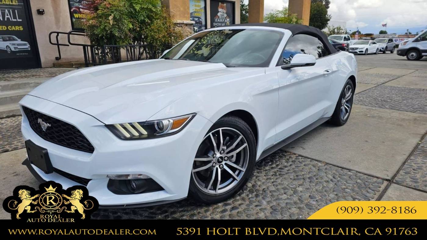2016 Ford Mustang EcoBoost Premium — Convertible — 54,034 mi — Montclair, CA