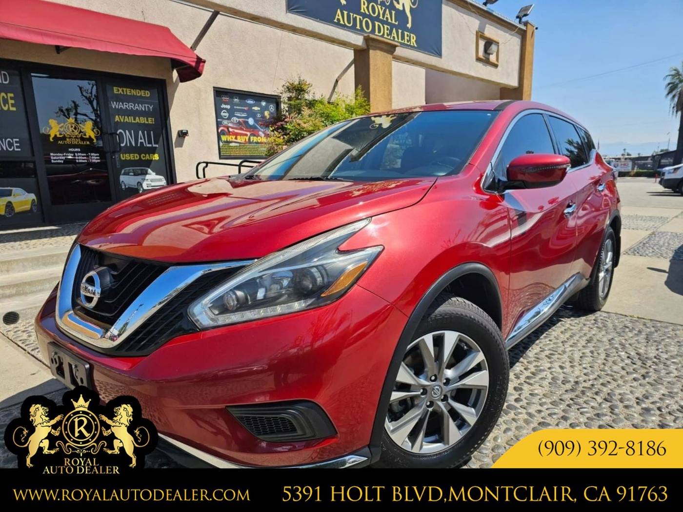 2018 Nissan Murano S — SUV — 54,152 mi — Montclair, CA