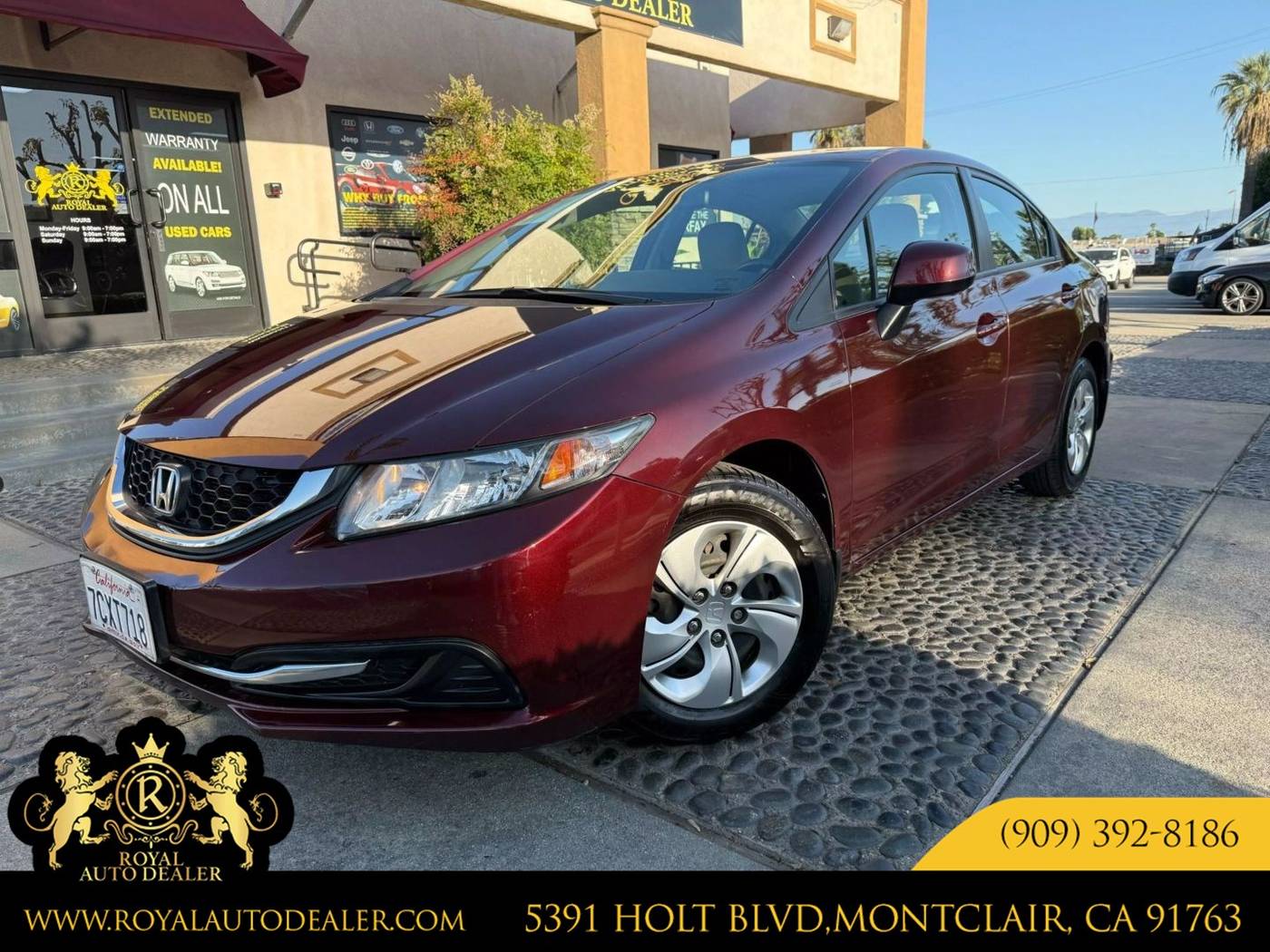 2013 Honda Civic LX — Sedan — 106,869 mi — Montclair, CA