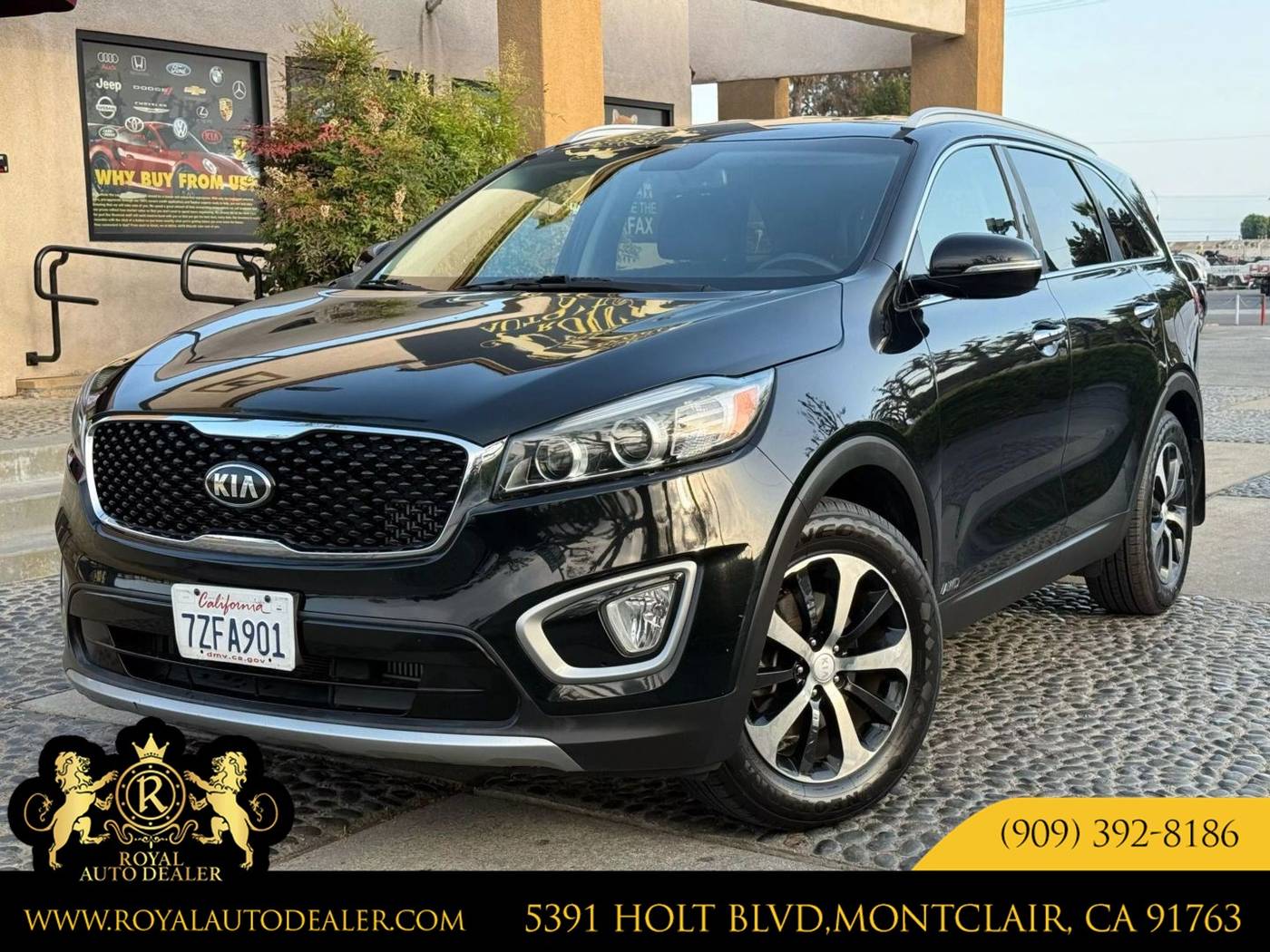 2017 Kia Sorento EX — SUV — 74,888 mi — Montclair, CA