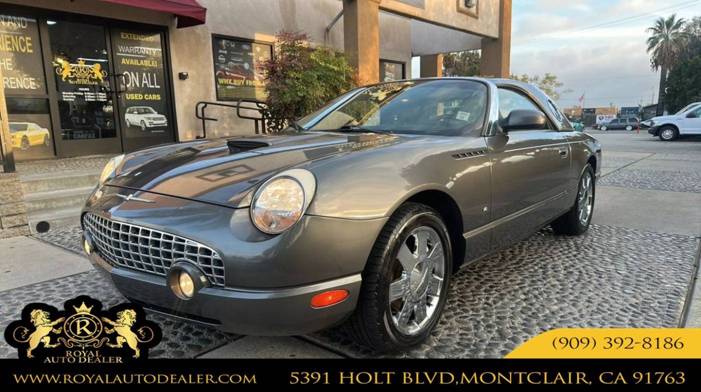2003 Ford Thunderbird Deluxe — Convertible — 91,516 mi — Montclair, CA