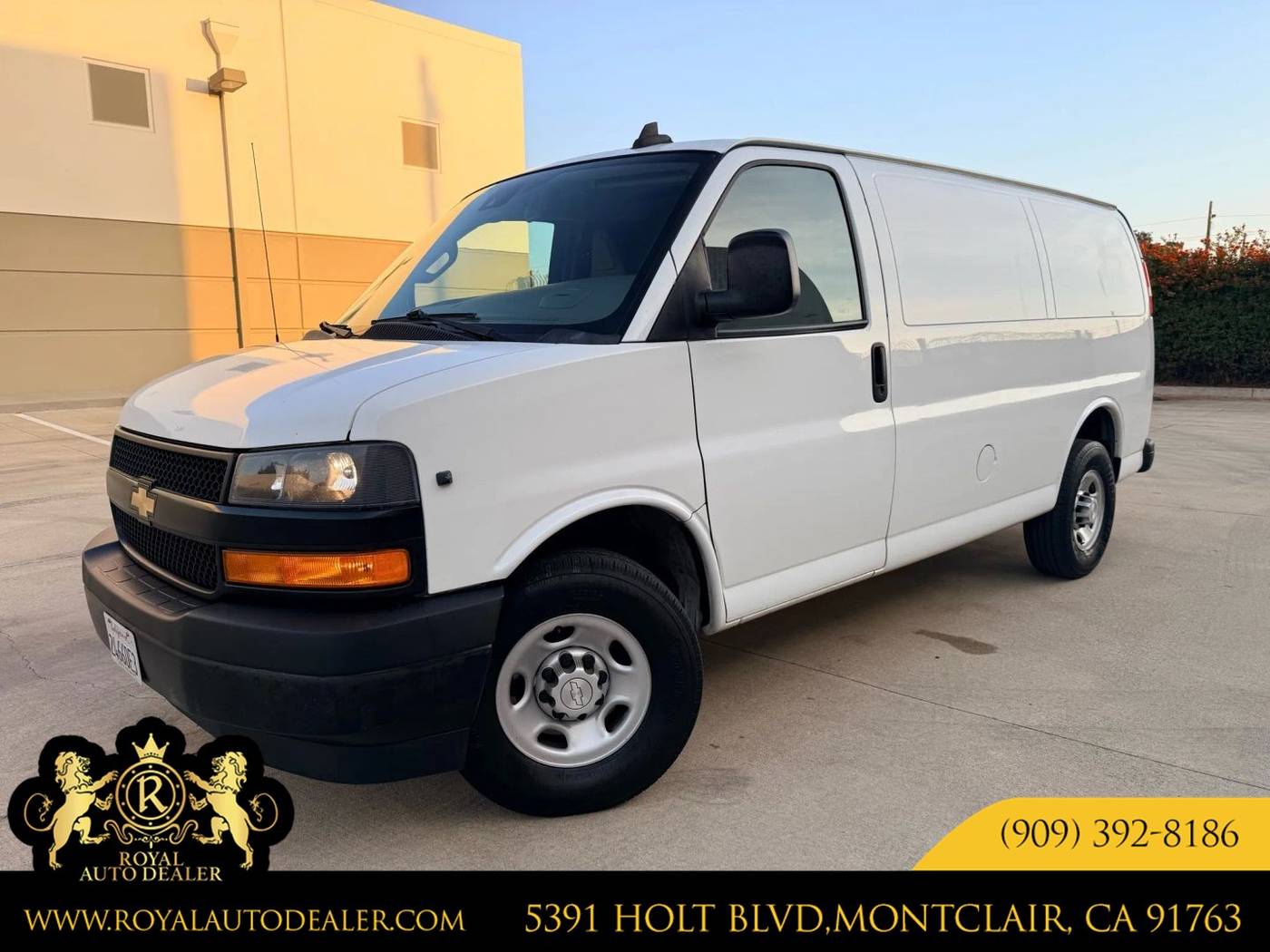2019 Chevrolet Express Cargo Van Base — Cargo Van — 81,737 mi — Montclair, CA