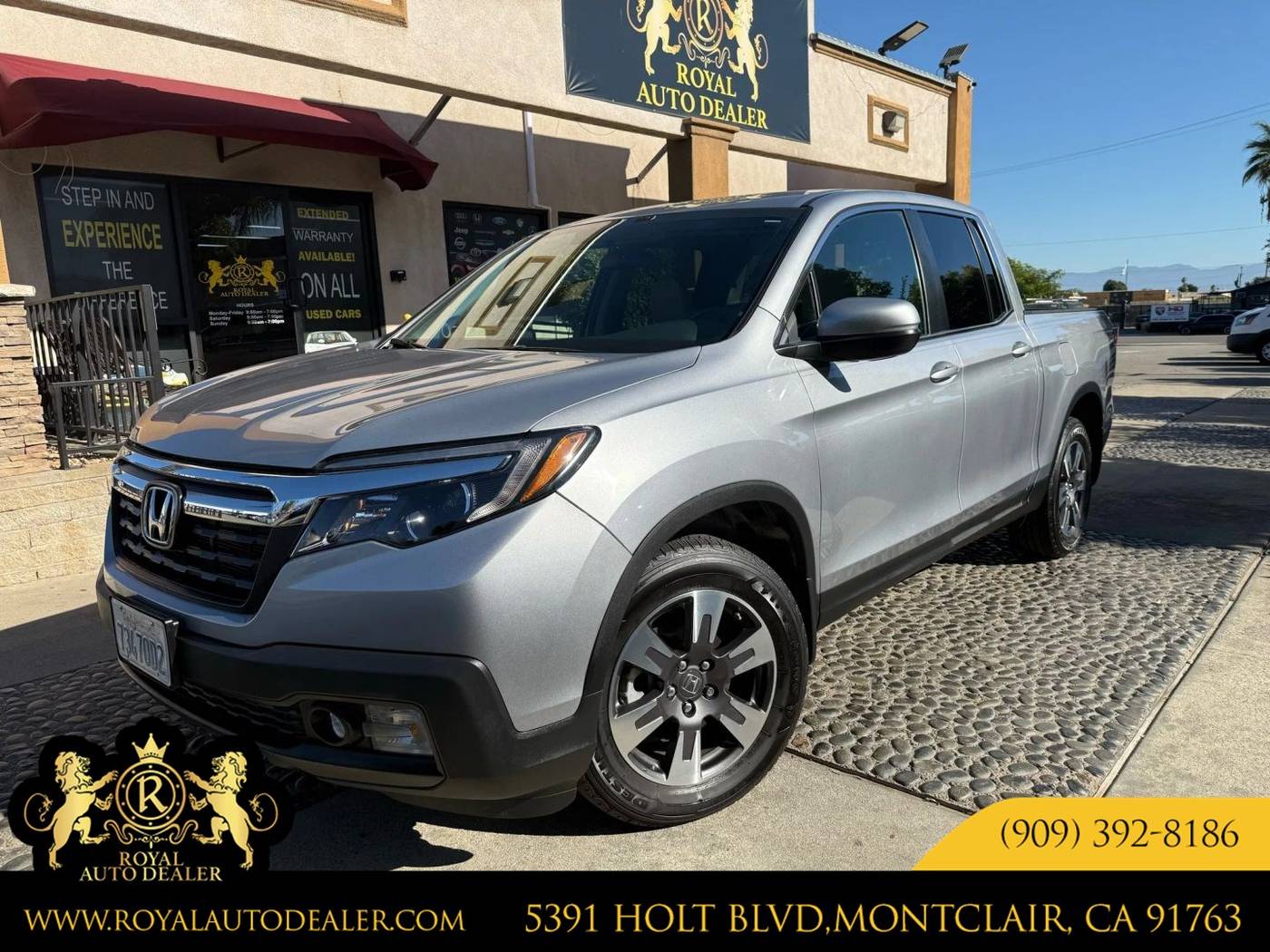 2017 Honda Ridgeline RTL — Pickup Truck — 7,005 mi — Montclair, CA
