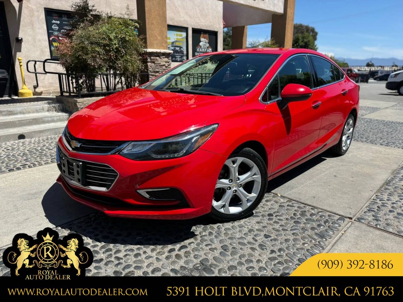 2018 Chevrolet Cruze Premier — Sedan — 99,268 mi — Montclair, CA