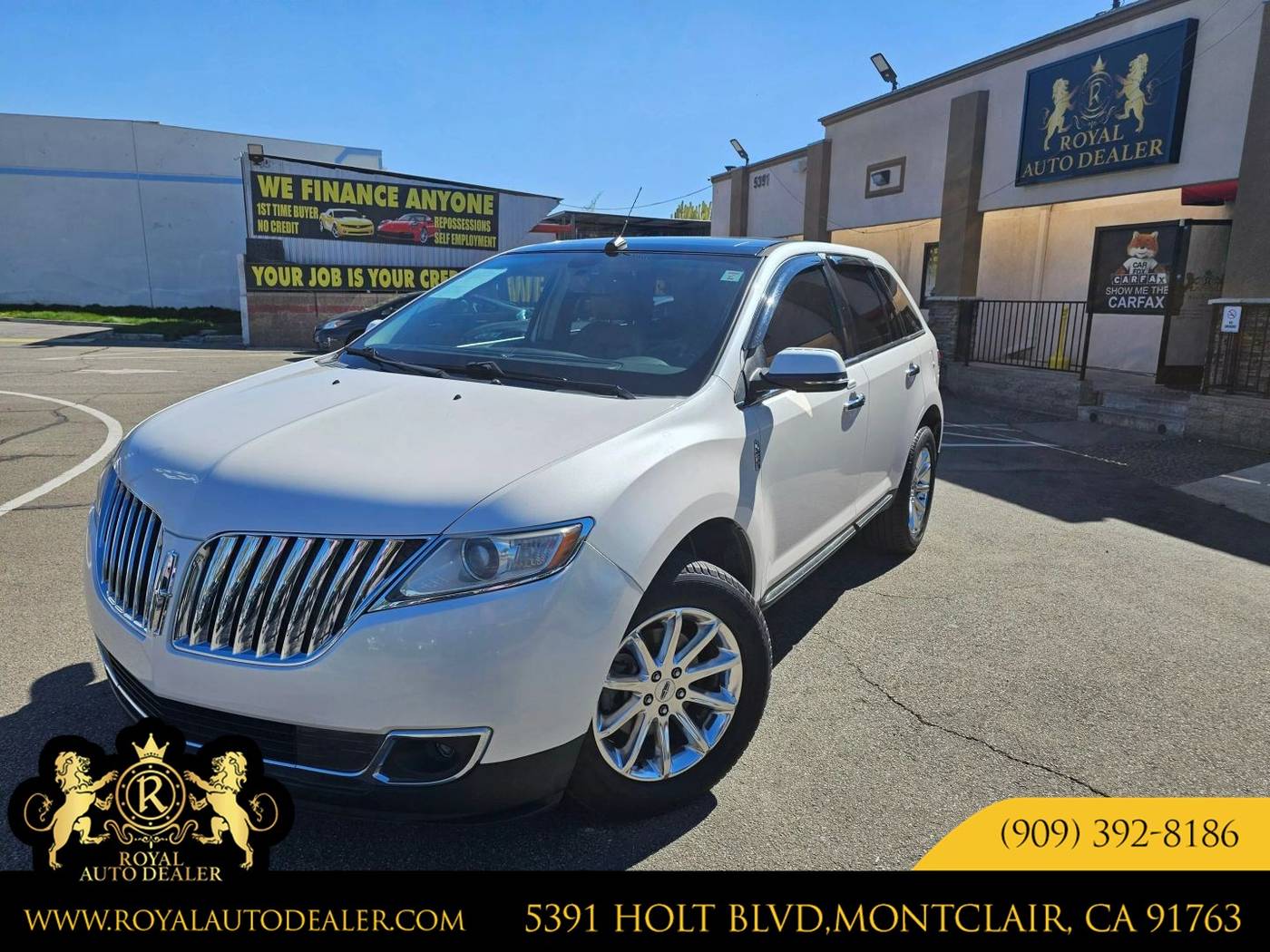 2014 Lincoln MKX FWD — SUV — 117,429 mi — Montclair, CA