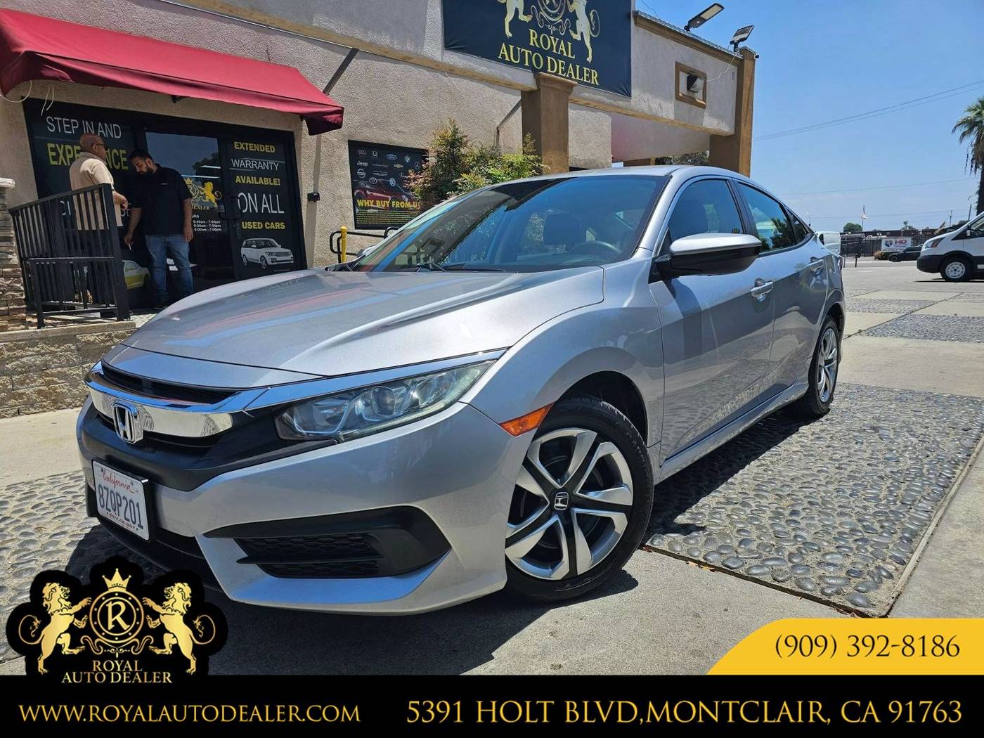 2018 Honda Civic LX — Sedan — 118,288 mi — Montclair, CA