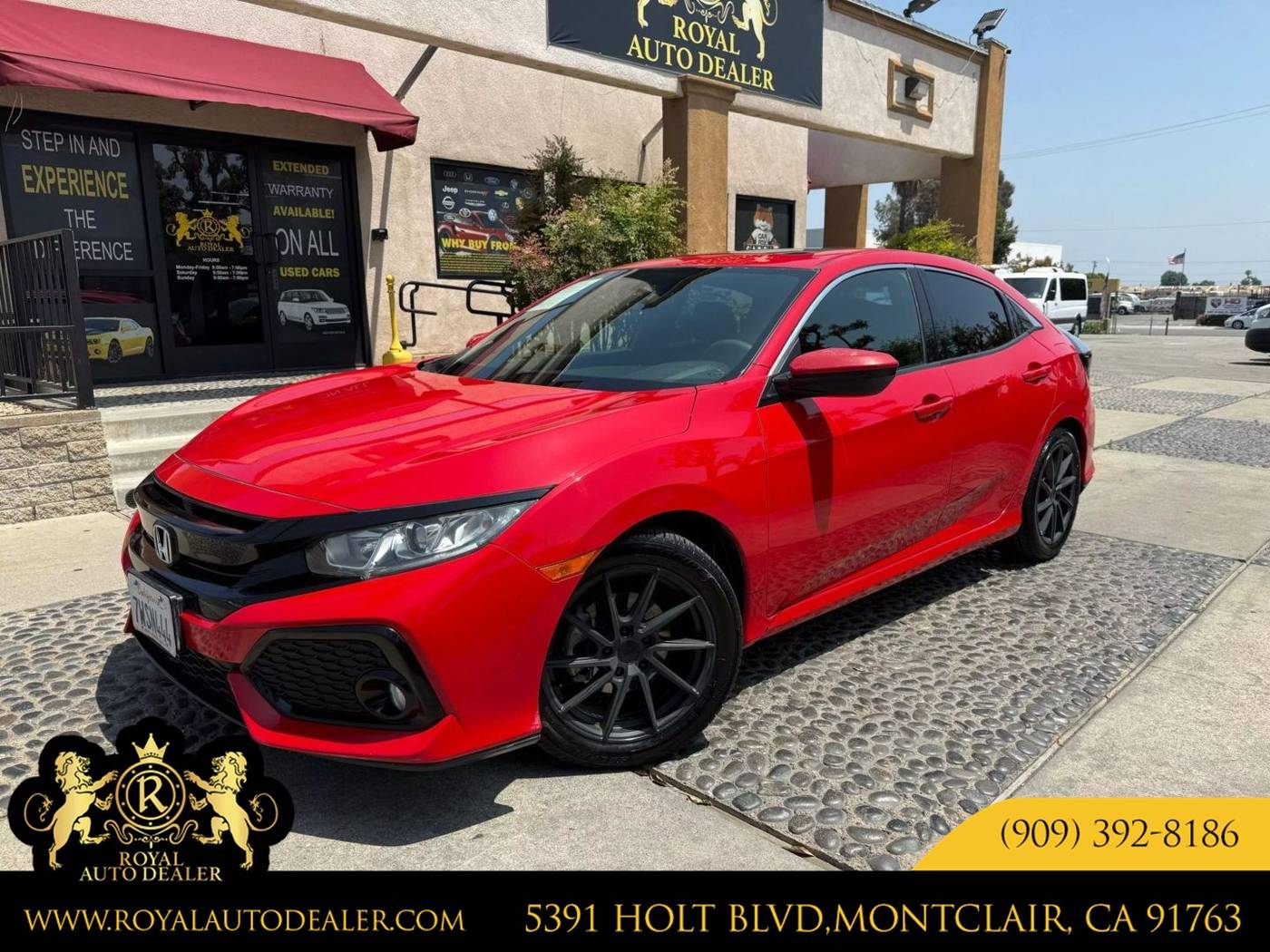2017 Honda Civic EX — Hatchback — 97,985 mi — Montclair, CA