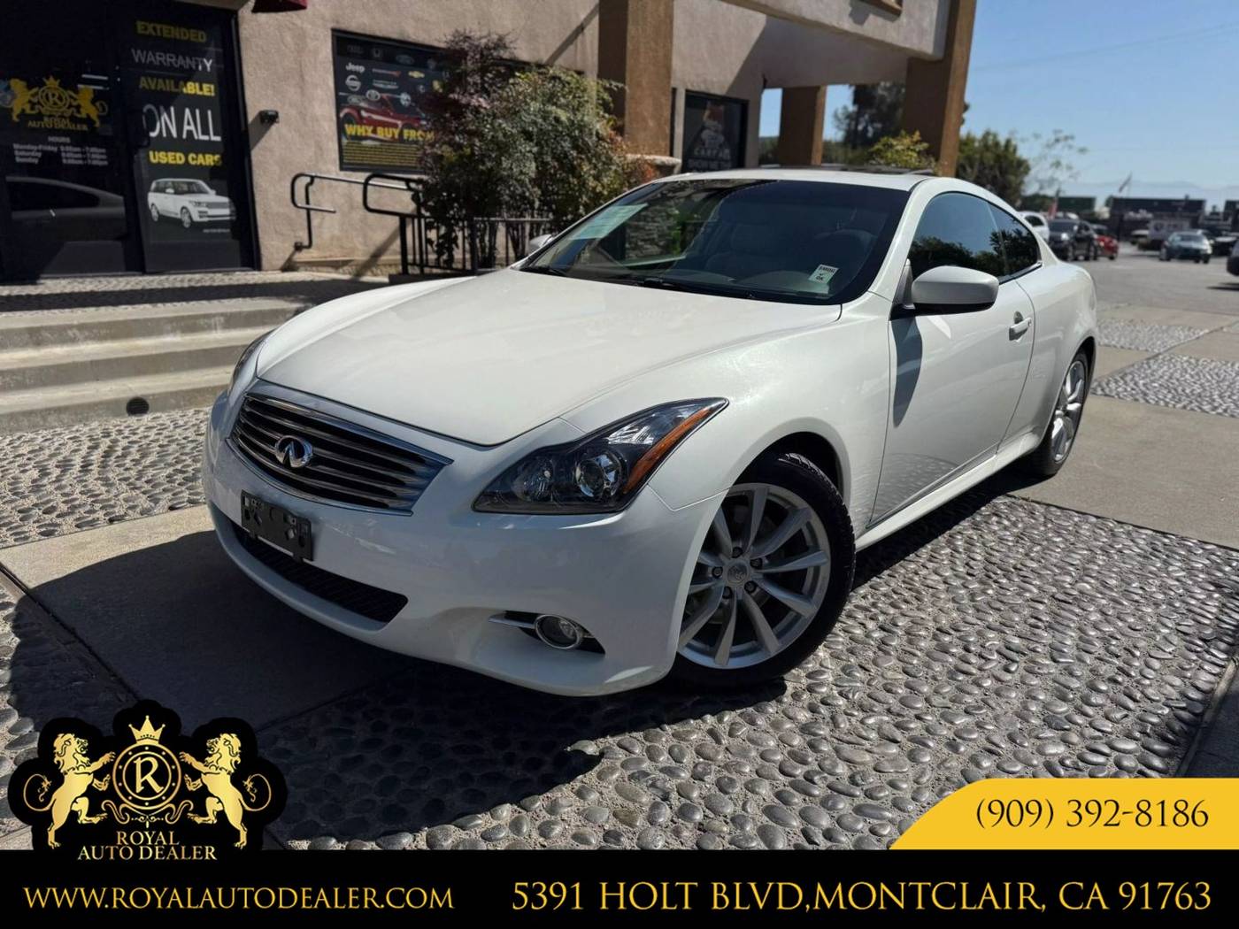 2012 INFINITI G G37 — Coupe — 63,703 mi — Montclair, CA
