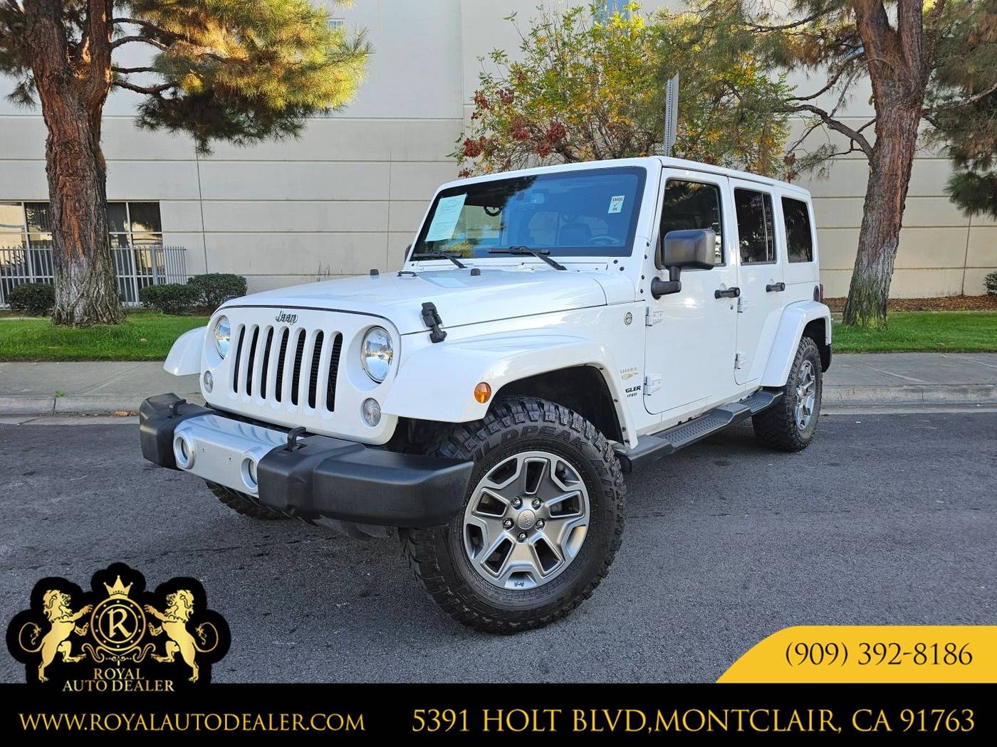2015 Jeep Wrangler Sahara — SUV — 117,225 mi — Montclair, CA