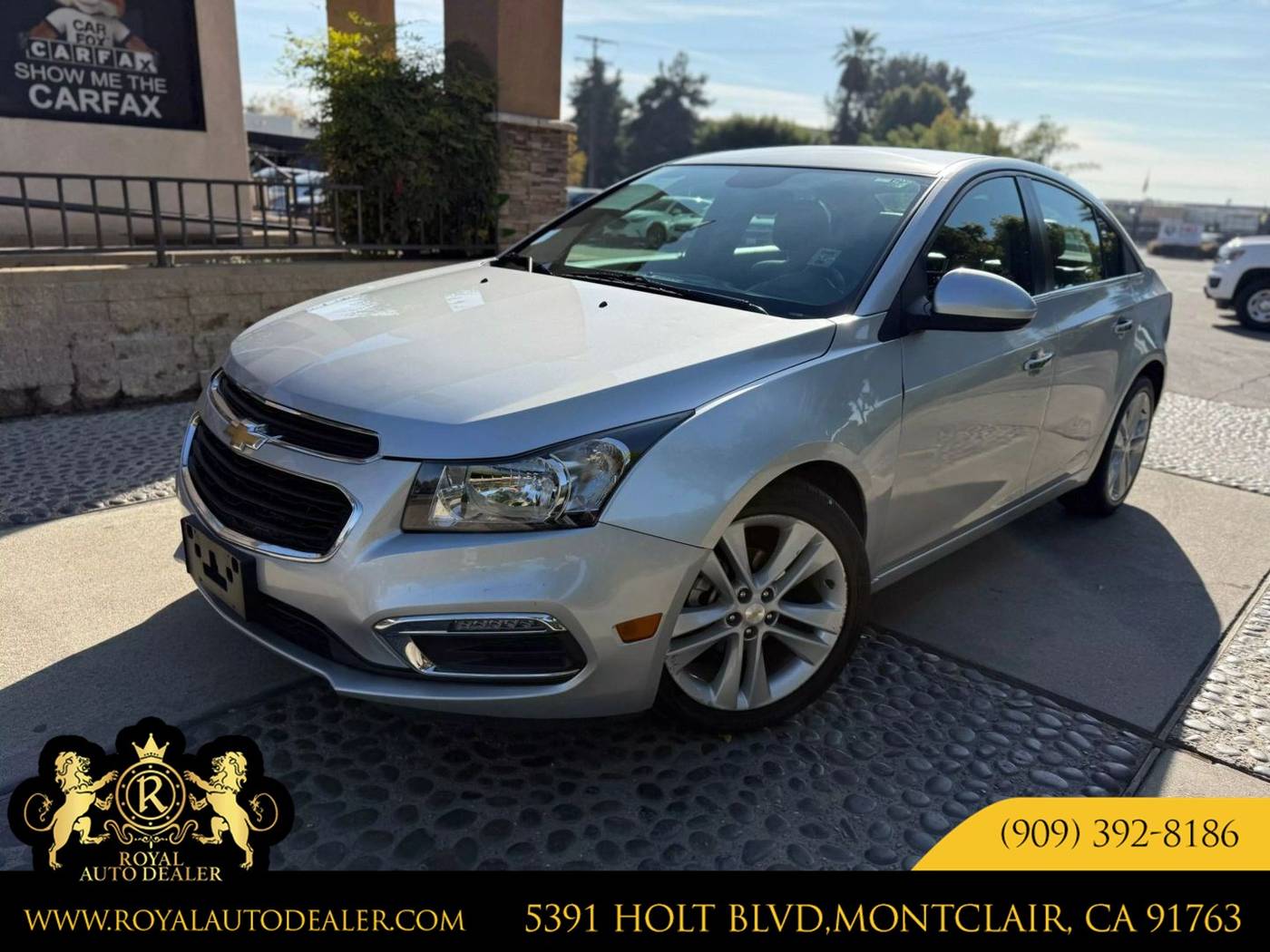 2015 Chevrolet Cruze LTZ — Sedan — 67,630 mi — Montclair, CA