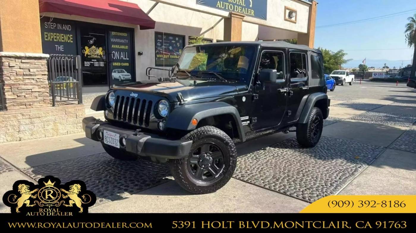 2017 Jeep Wrangler Sport — SUV — 101,980 mi — Montclair, CA