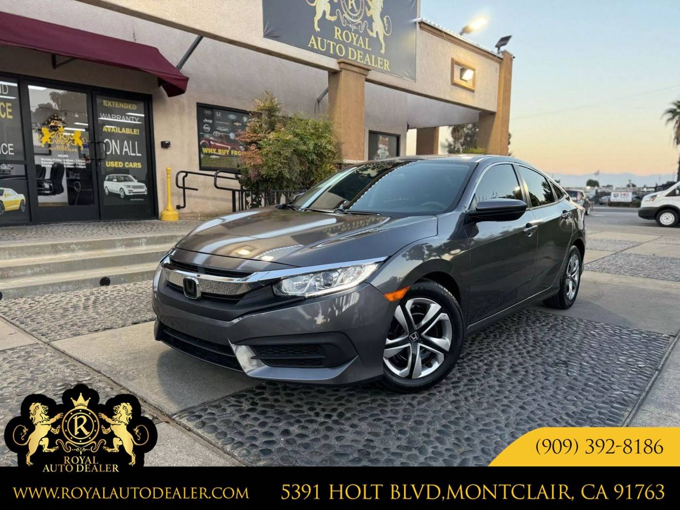 2018 Honda Civic LX — Sedan — 87,467 mi — Montclair, CA