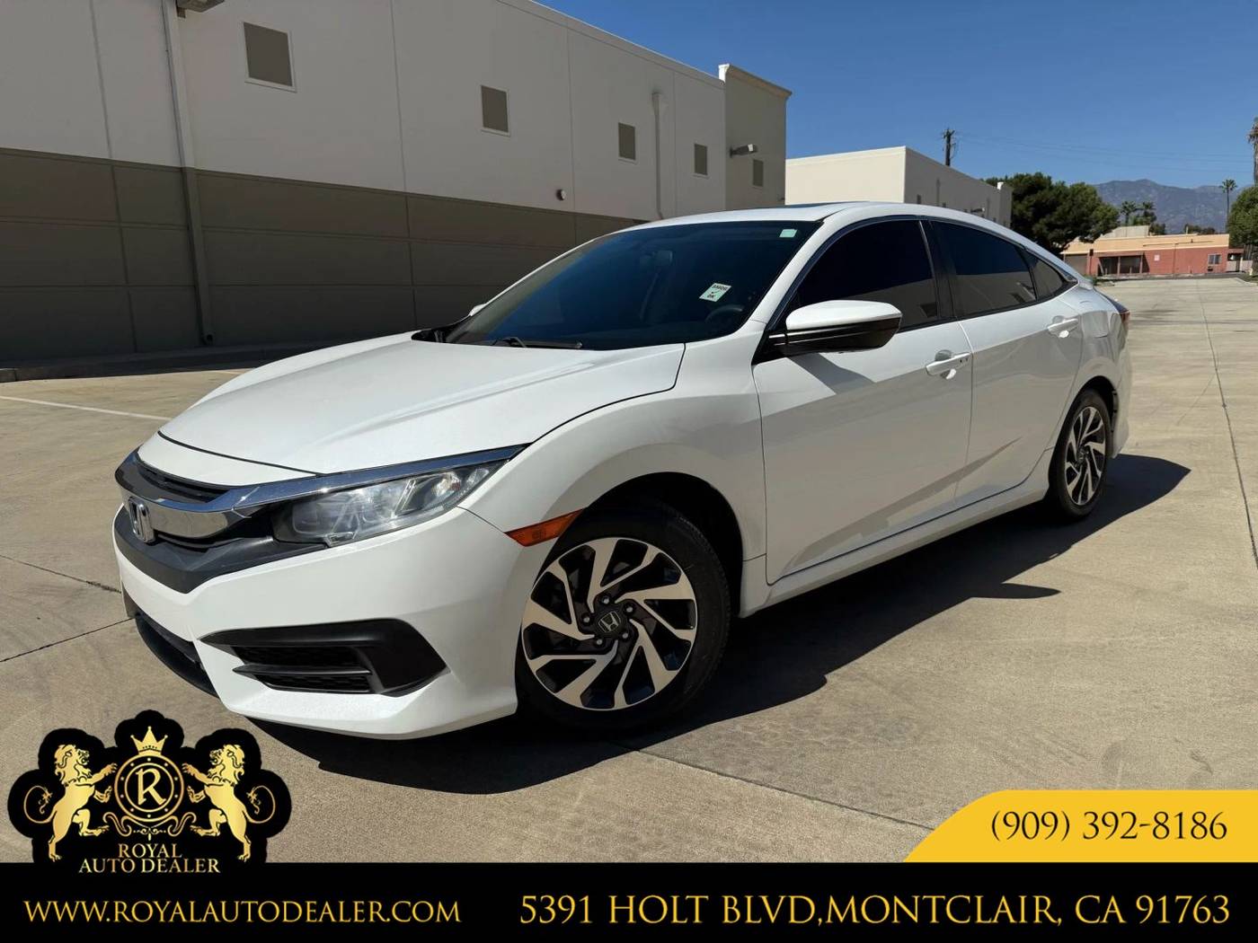 2018 Honda Civic EX — Sedan — 80,821 mi — Montclair, CA