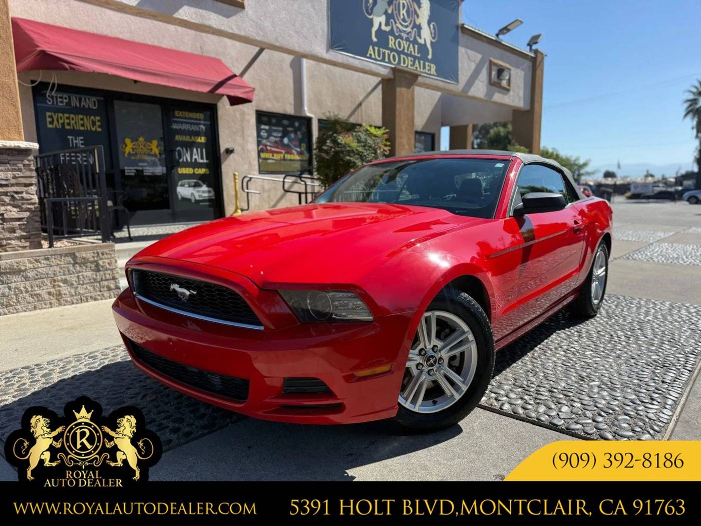 2013 Ford Mustang V6 — Convertible — 130,695 mi — Montclair, CA