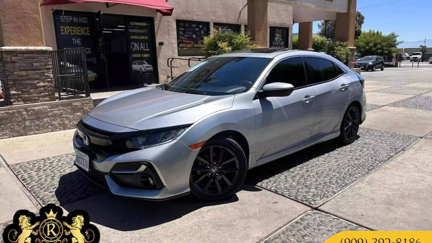 2021 Honda Civic EX — Hatchback — 74,379 mi — Montclair, CA