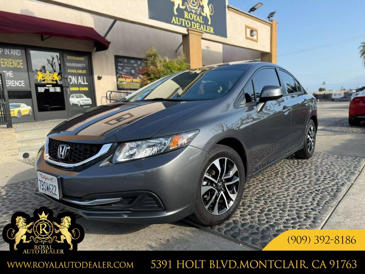 2013 Honda Civic EX — Sedan — 58,156 mi — Montclair, CA