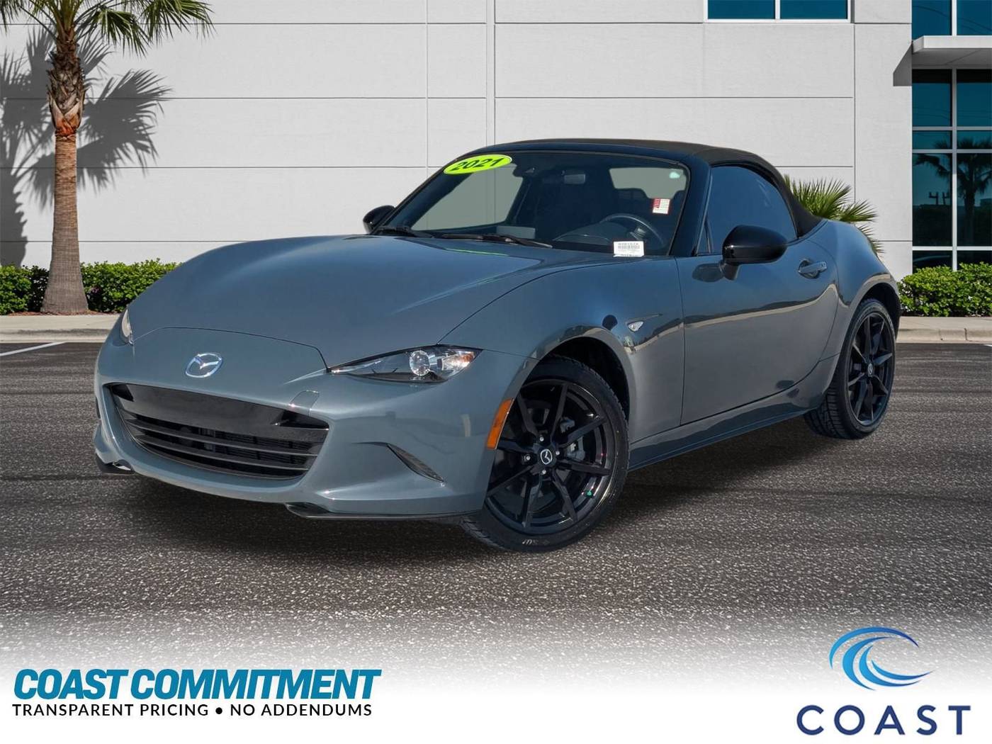 2021 Mazda MX-5 Miata Club — Convertible — 22,477 mi — Port Richey, FL