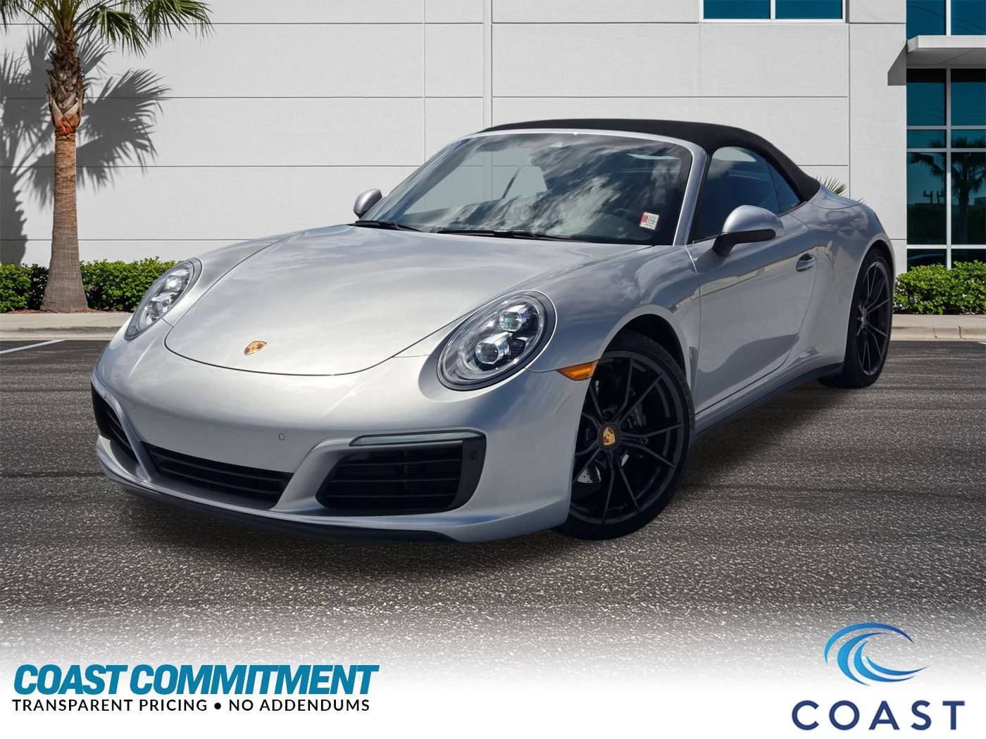 2018 Porsche 911 Carrera 4 — Convertible — 33,071 mi — Port Richey, FL