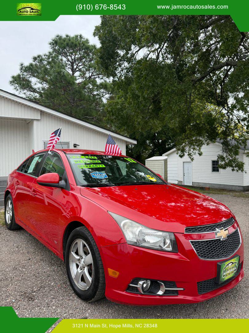 2012 Chevrolet Cruze 1LT — Sedan — 110,582 mi — Hope Mills, NC