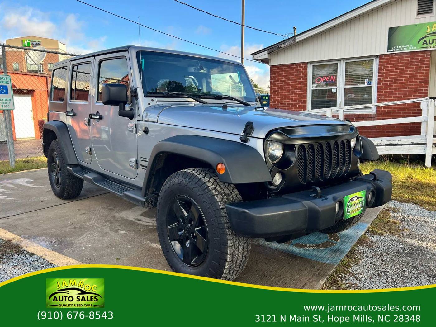 2015 Jeep Wrangler Sport — SUV — 113,565 mi — Hope Mills, NC