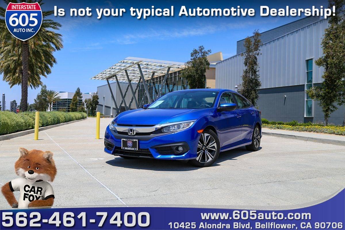 2016 Honda Civic EX-T — Sedan — 74,354 mi — Bellflower, CA