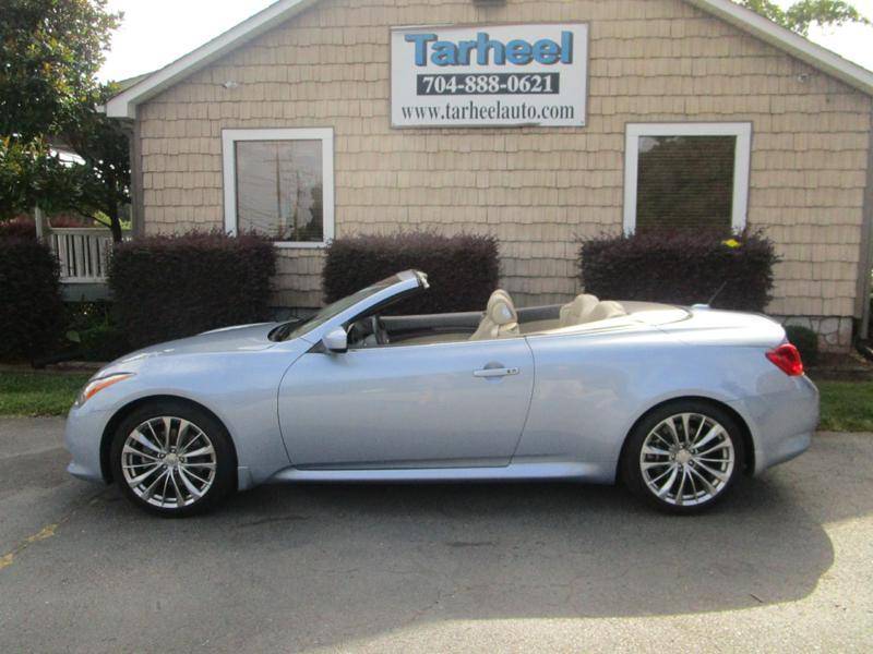 2013 INFINITI G G37 — Convertible — 98,094 mi — Locust, NC