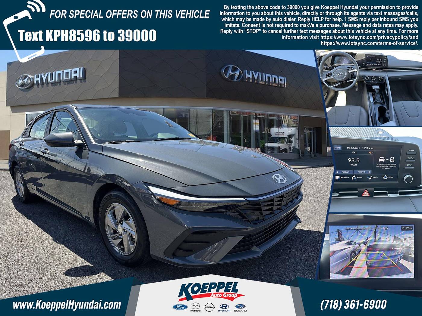 2025 Hyundai Elantra SE — Sedan — 4,180 mi — Long Island City, NY