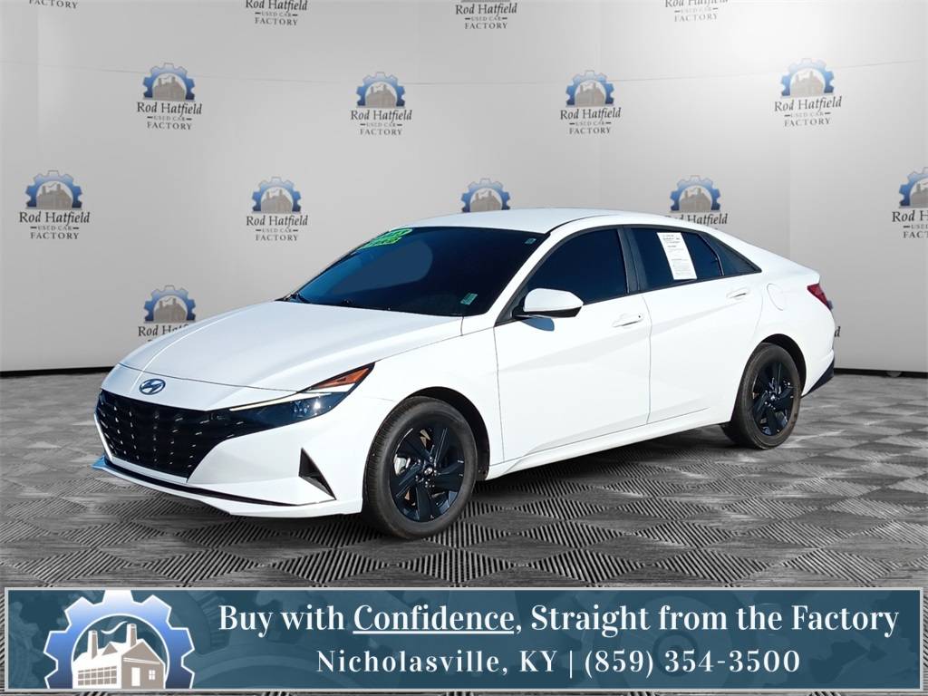 2023 Hyundai Elantra Hybrid Blue — Sedan — 42,195 mi — Nicholasville, KY