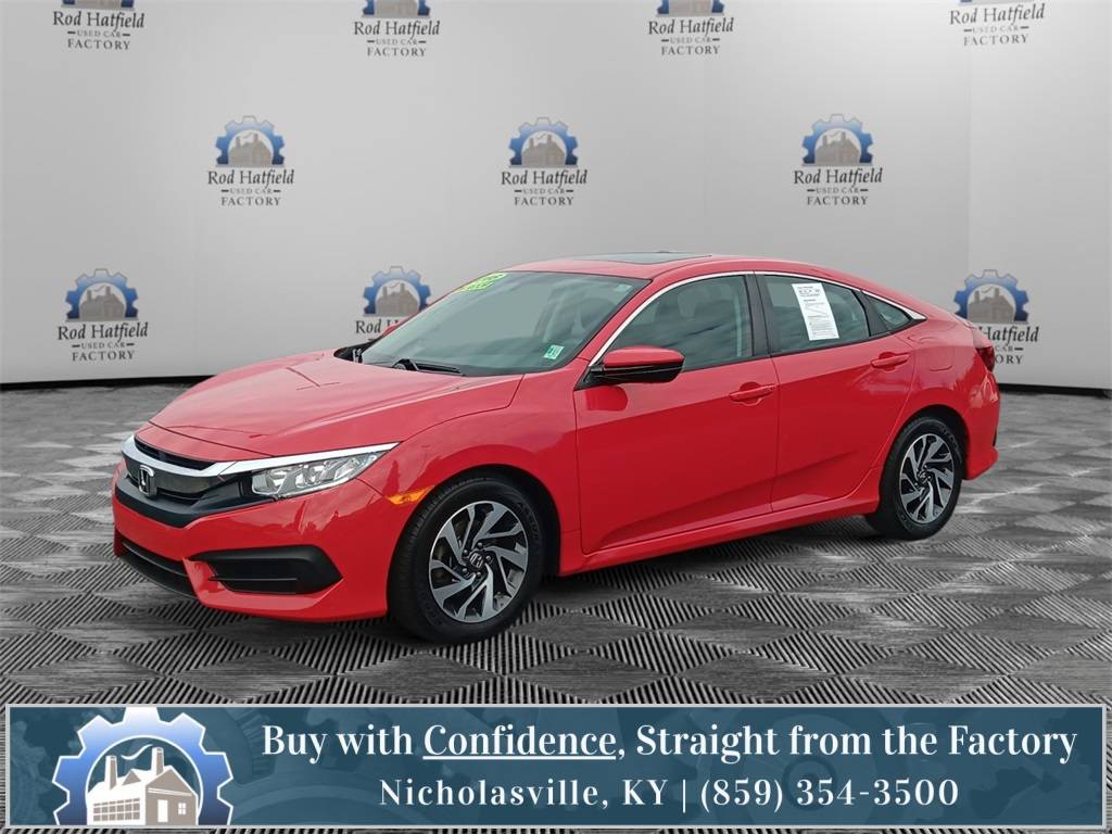 2016 Honda Civic EX — Sedan — 39,743 mi — Nicholasville, KY