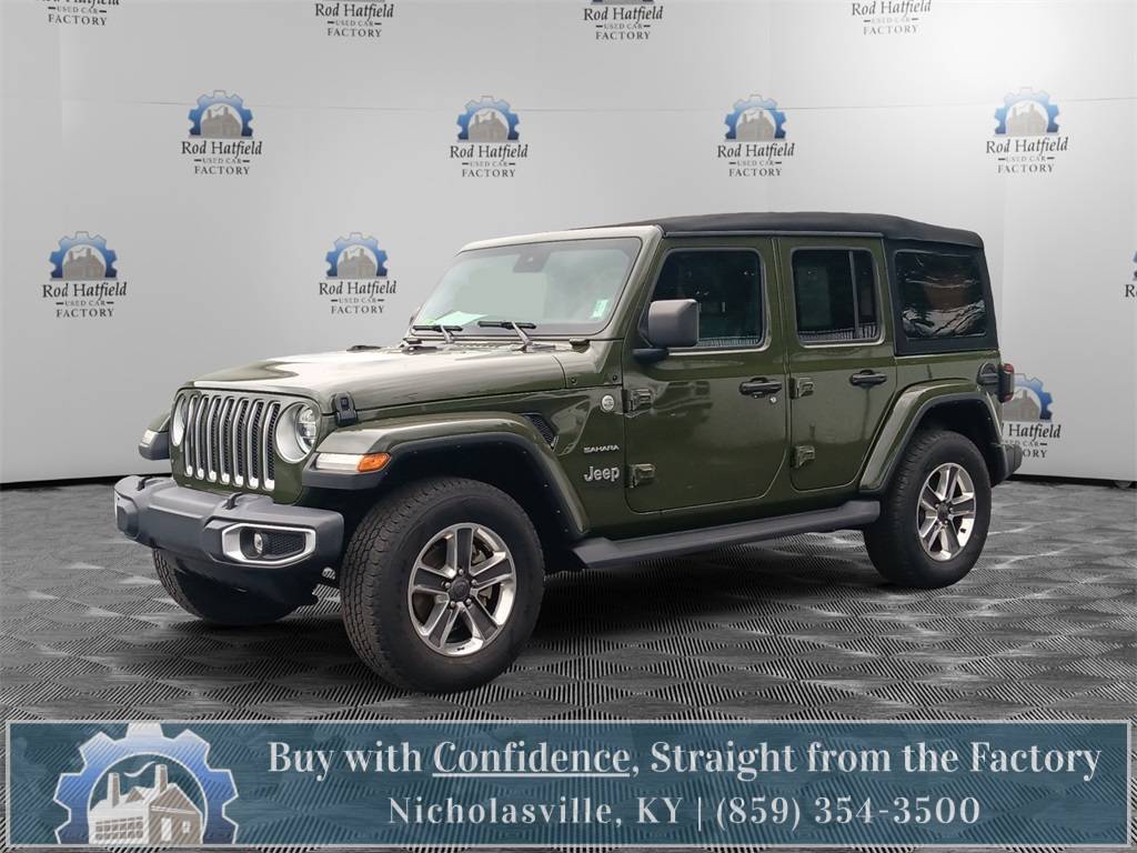 2021 Jeep Wrangler Sahara — SUV — 28,821 mi — Nicholasville, KY