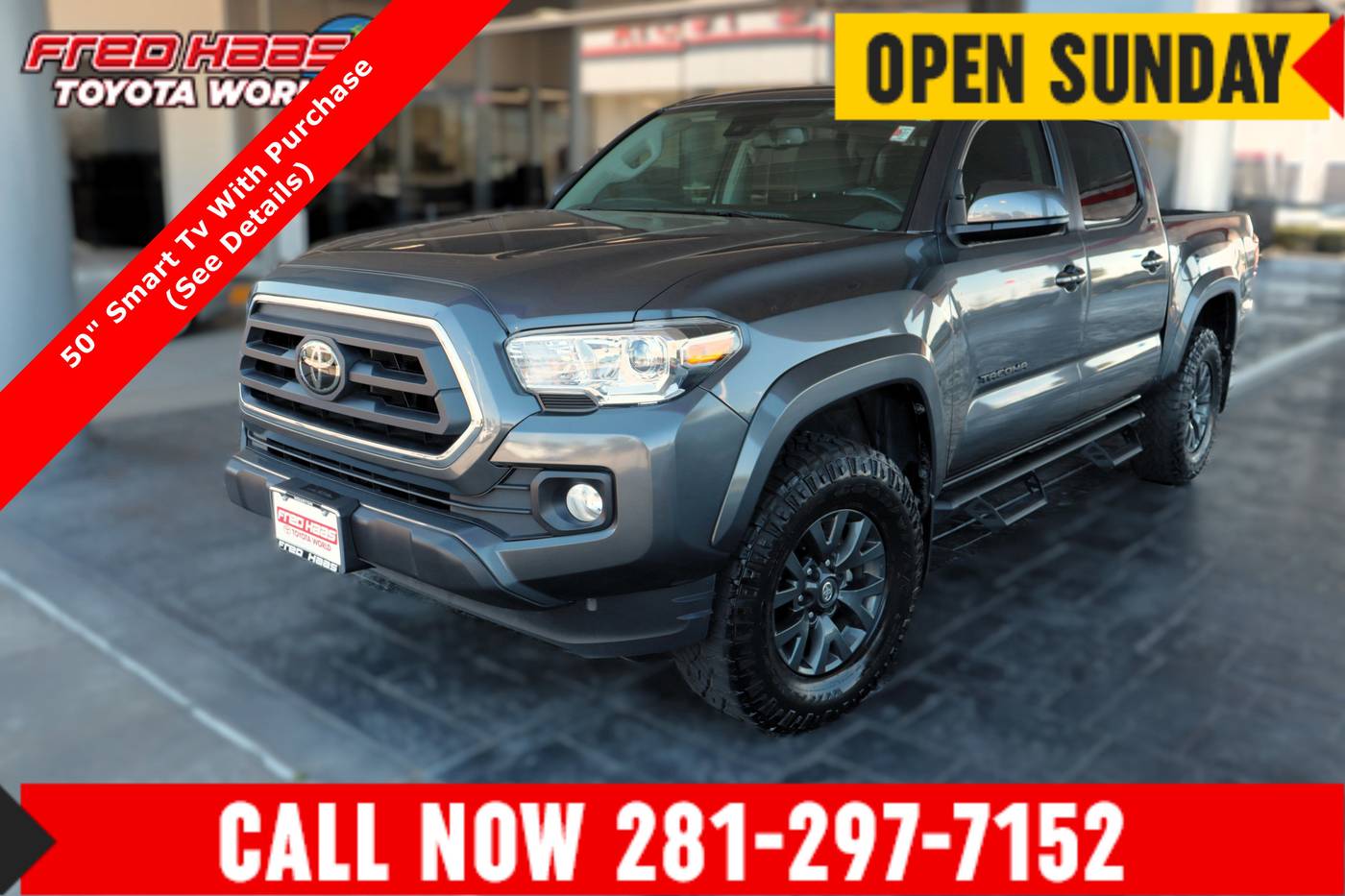 2023 Toyota Tacoma SR5 — Pickup Truck — 23,972 mi — Spring, TX