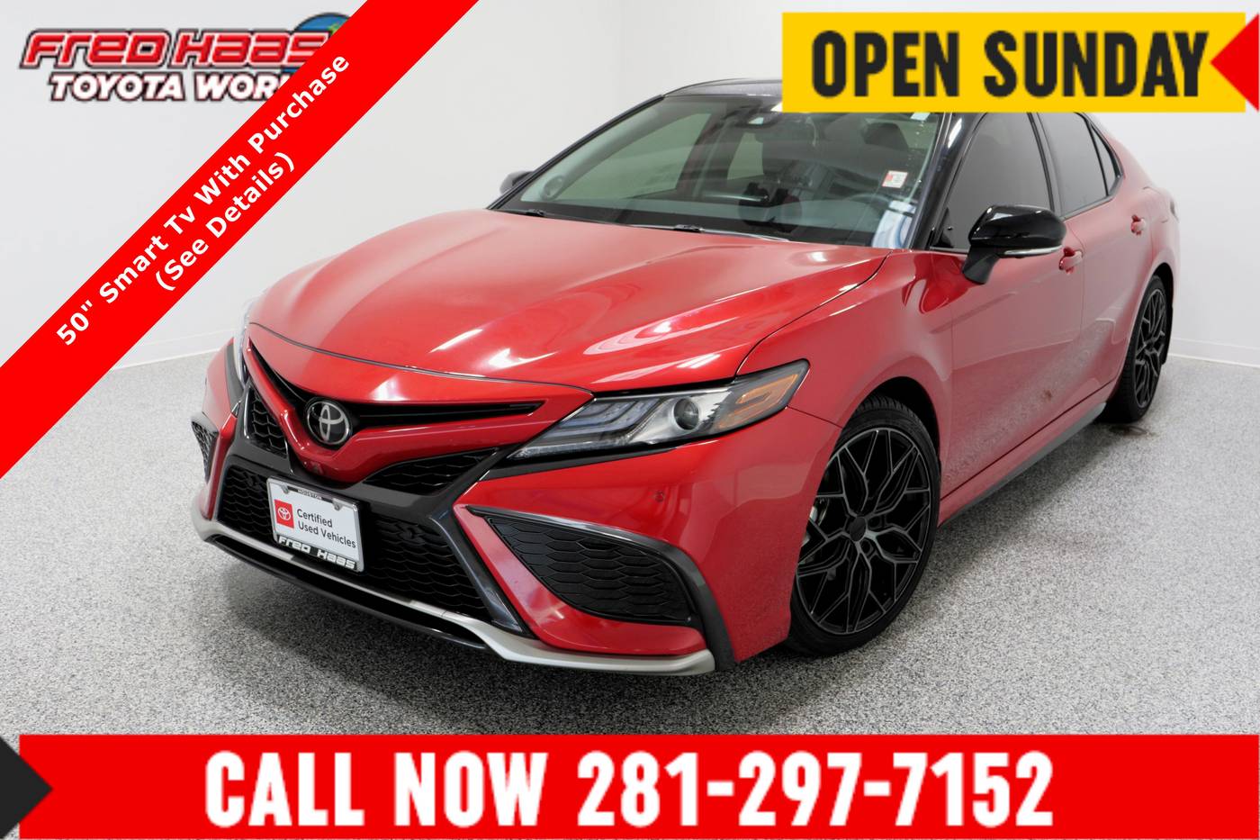 2024 Toyota Camry XSE V6 — Sedan — 19,858 mi — Spring, TX