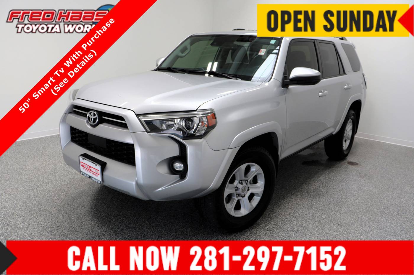 2022 Toyota 4Runner SR5 — SUV — 29,850 mi — Spring, TX
