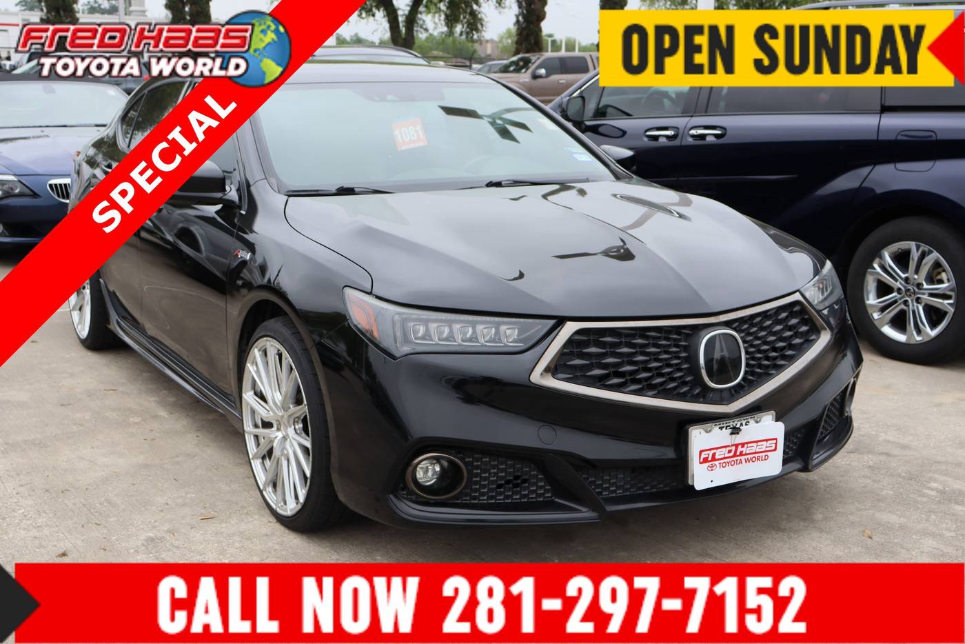 2018 Acura TLX A-Spec Package — Sedan — 114,185 mi — Spring, TX